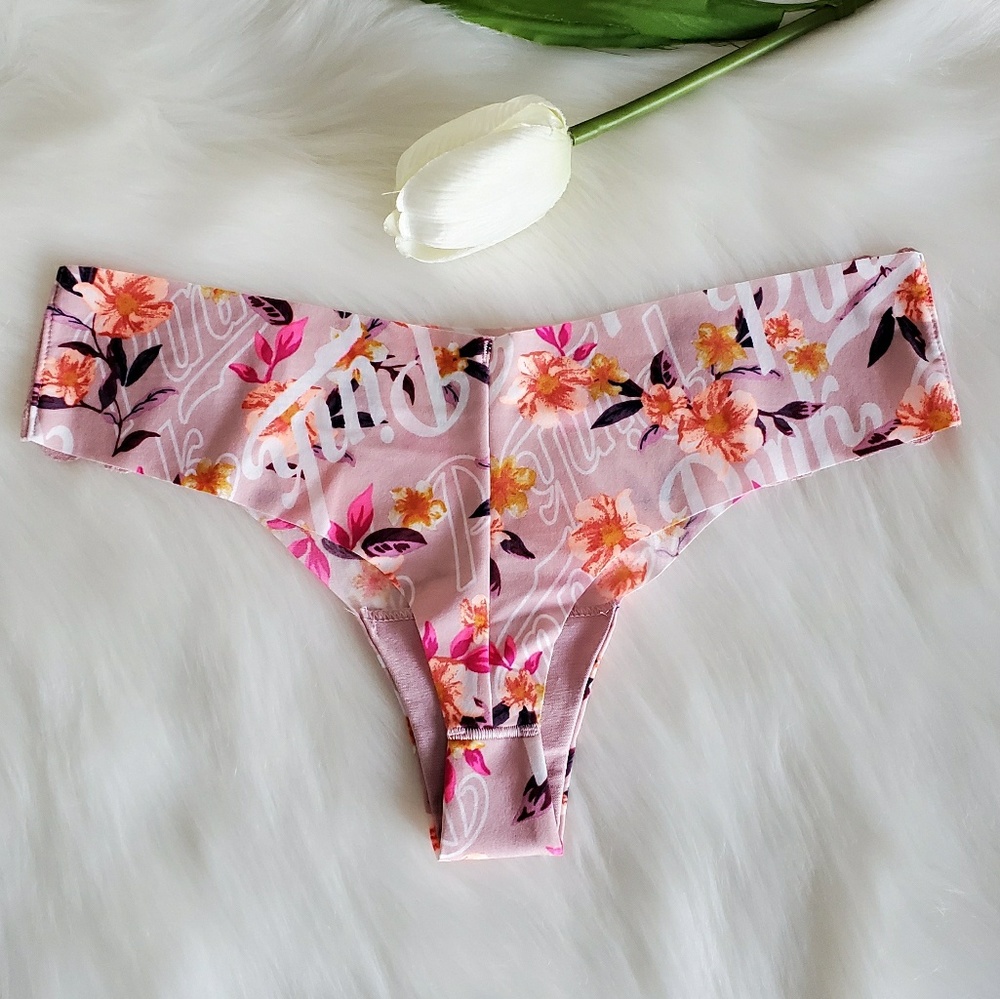 PINK VICTORIA'S SECRET THONG SIZE M - Picture 4 of 6